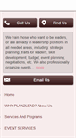 Mobile Screenshot of plan2lead.net